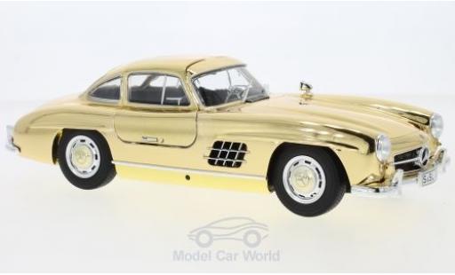 Modelauto Mercedes 300 Base (W198) gold 1954 1/18 Minichamps