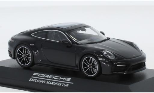Modelauto Porsche 911 4S Carrera PEM blauw 2020 Belgian Legend 1/43 Minichamps