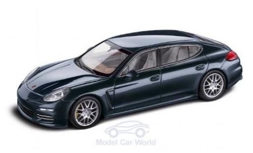 Modelauto Porsche Panamera 4S Executive metallic blauw 1/43 Minichamps