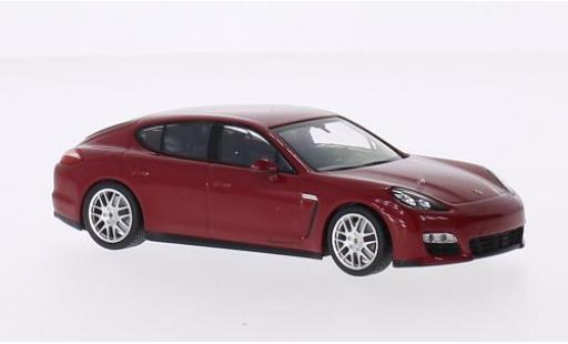 Modelauto Porsche Panamera GTS rood 2009 1/43 Minichamps