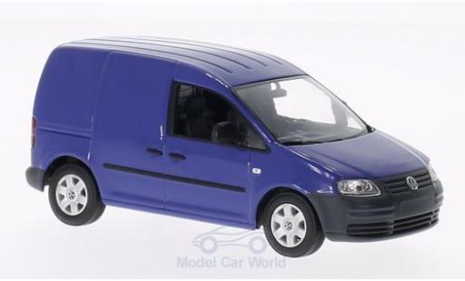 Modelauto Volkswagen Caddy Base blauw 2005 1/43 Minichamps