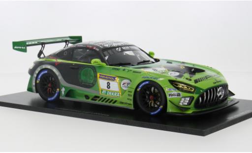 Modelauto Mercedes AMG GT GT3 3 24h N&Atilde;&frac14;rburgring 2024 AMG Team GetSpeed #8 1/18 I Minimax