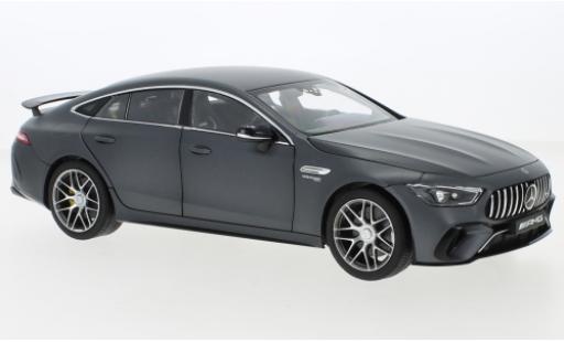 Modelauto Mercedes AMG GT Base 63 S 4 Matic+ (C290) mat-grijs 1/18 Norev