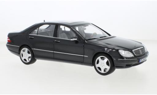 Modelauto Mercedes Classe S AMG S55 (V220) metallic grijs 1999 1/18 Norev