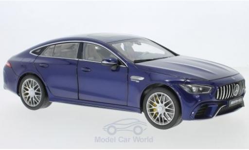 Modelauto Mercedes AMG GT Base 63 S 4 Matic+ metallic blauw 2018 1/18 Norev
