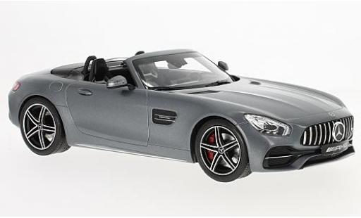 Modelauto Mercedes AMG GT GT C Roadster grijs 2017 1/18 Norev