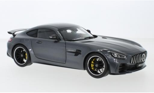Modelauto Mercedes AMG GT GT R (C190) metallic antraciet/carbon 1/18 Norev