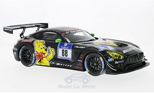 Modelauto Mercedes AMG GT GT3 3 No.88 AMG Haribo Racing Haribo 24h N&Atilde;&frac14;rburgring 2016 U.Alzen/L.D.Arnold/M.G&Atilde;&para;tz/J.Seyffarth 1/18 Norev