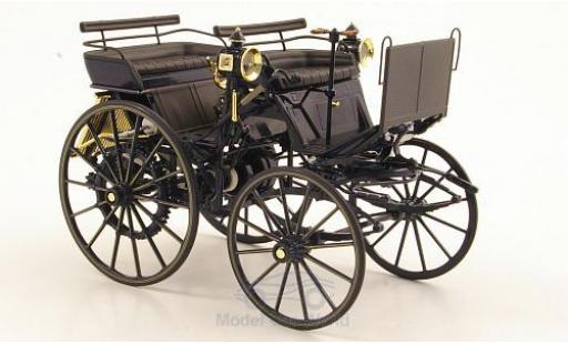 Modelauto Mercedes Daimler Base Motorkutsche blauw zonder Vitrine 1/18 Norev