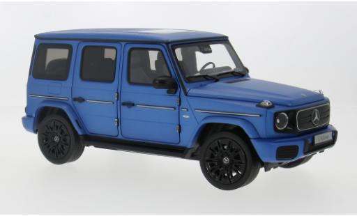 Modelauto Mercedes Classe G AMG Line (N465) blauw 1/18 I Norev