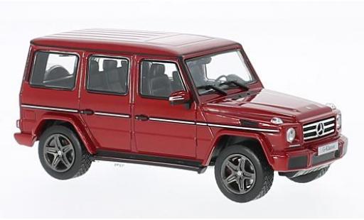 Modelauto Mercedes Classe G Base (W463) metallic rood 1/43 Norev