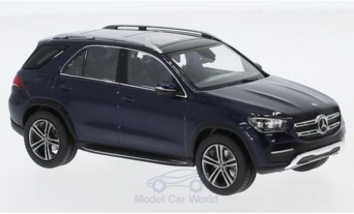 Modelauto Mercedes GLE Base (V167) metallic blauw 2018 1/43 Norev