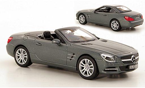 Modelauto Mercedes Classe SL Base (R231) metallic grijs 2012 toit &iuml;&iquest;&frac12; aufsetzen couch&Atilde;&copy; avec 1/43 Norev