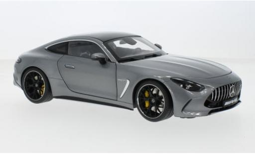 Modelauto Mercedes AMG GT Base 63 (C192) 4MATIC+ metallic grijs 1/18 I NZG