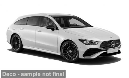Modelauto Mercedes CLA Shooting Brake (X174) BEV grijs 1/18 I NZG
