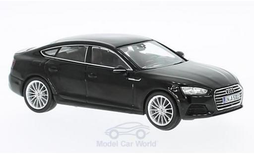 Modelauto Audi A5 sportback zwart 2016 1/43 Spark