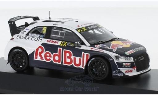 Modelauto Audi S1 rallycross EKS RX quattro No.5 Red Bull Rally-Cross WM 2018 M.Ekstr&Atilde;&para;m 1/43 Spark