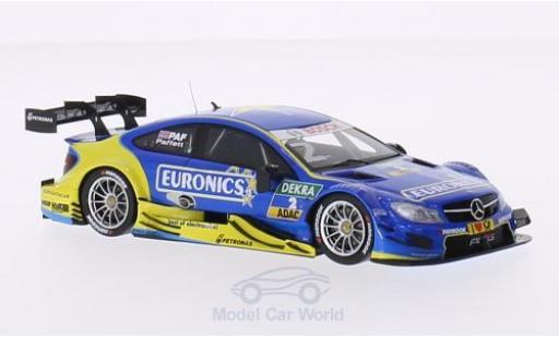 Modelauto Mercedes C DTM AMG C63 No.2 2015 G.Paffett 1/43 Spark