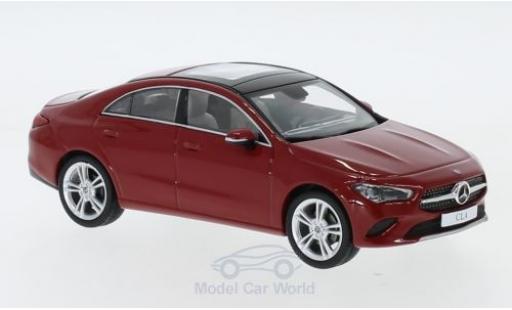 Modelauto Mercedes CLA Coupe (C118) rood 2019 1/43 Spark