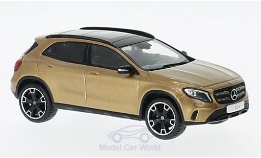Modelauto Mercedes GLA Base (X 156) Mopf metallic bruin 1/43 Spark