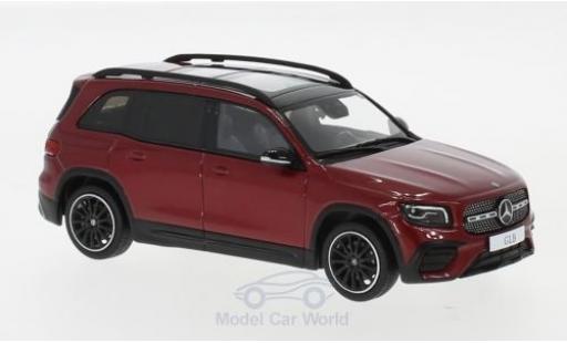 Modelauto Mercedes GLB Base (X247) metallic rood 2019 1/43 Spark