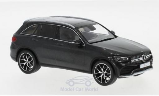 Modelauto Mercedes GLC Base (X253) Mopf metallic grijs 2019 1/43 Spark