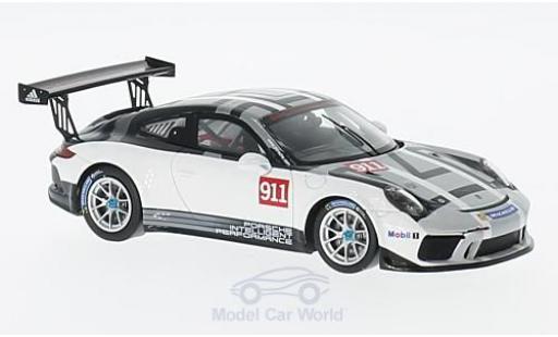 Modelauto Porsche 911 GT3 Cup No.911 Sports 2017 Promo Version 1/43 Spark