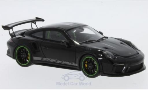 Modelauto Porsche 911 GT3 RS zwart 1/43 Spark