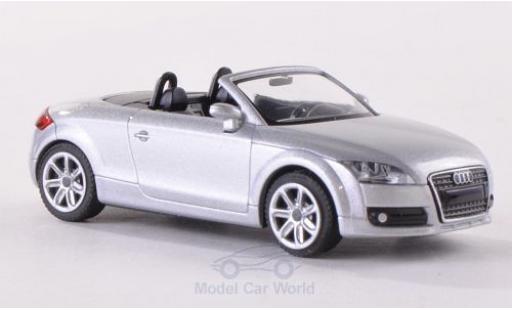 Modelauto Audi TT roadster (8J) grijs 2007 1/87 Wiking