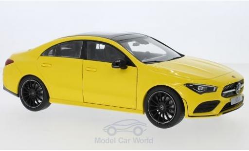 Modelauto Mercedes CLA Base (C118) geel 2019 1/18 Z Models