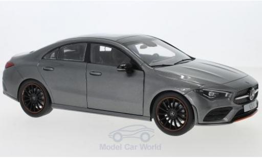 Modelauto Mercedes CLA Base (C118) mat-grijs 2019 1/18 Z Models
