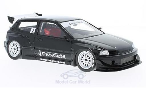 Modelauto Honda Civic Base (EG6) by Pandem zwart RHD 1/18 Ignition Model