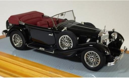 Modelauto Mercedes 500 Base K Tourenwagen zwart 1934 1/43 Ilario