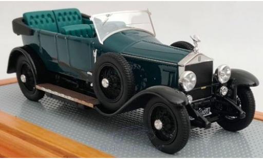 Modelauto Rolls Royce Silver Ghost Torpedo Tourer Million-Guiet groen/zwart RHD 1924 2AU E.B. 1/43 Ilario