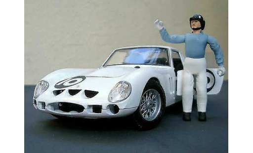 Ferrari 250 GTO 1/18 Burago graham hill wit modelauto