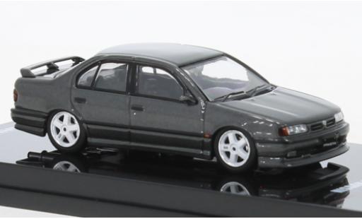 Modelauto Nissan Primera P10 () metallic grijs RHD 1/64 INNO64