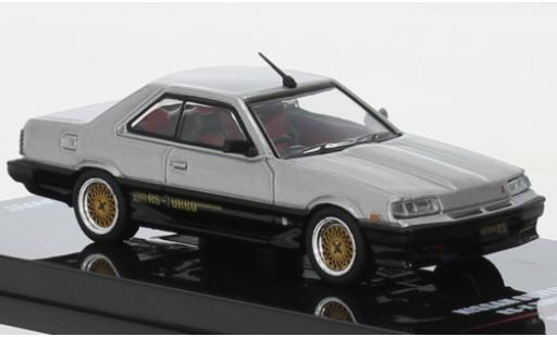 Modelauto Nissan Skyline RS-Turbo 2000 RS-X Turbo (DR30) grijs/zwart RHD 1/64 INNO64