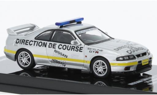 Modelauto Nissan Skyline R33 GT-R () RHD Official Pace Car 24h Le Mans 1997 1/64 INNO64