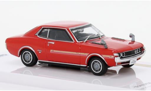 Modelauto Toyota Celica Base 1600 GT (TA22) rood RHD 1/64 INNO64