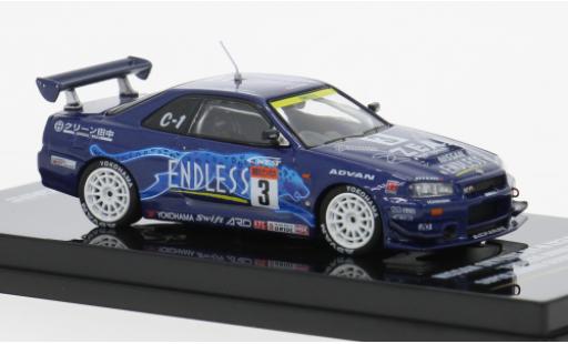 Modelauto Nissan Skyline R34 GTR () Super Taikyu 2002 Endless Advan #3 1/64 INNO64