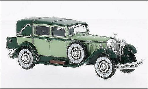 Isotta Fraschini Base 1/43 WhiteBox Tipo 8 groen/groen 1 modelauto