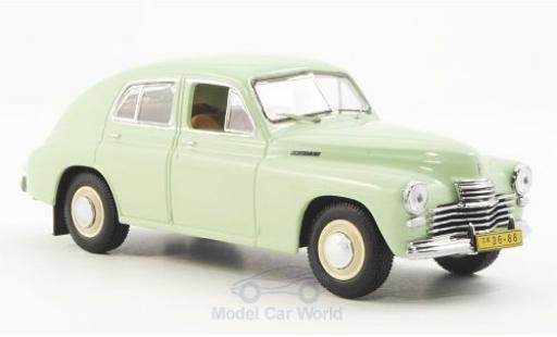 Modelauto Gaz M20 Base GAZ Pobieda groen 1949 1/43 IST Models