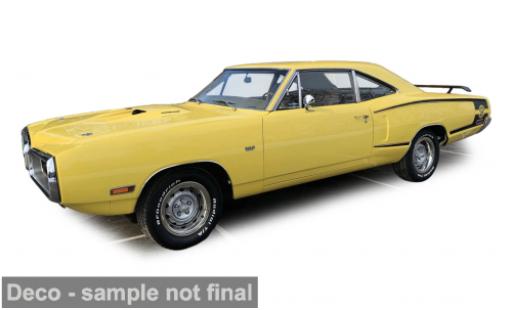 Modelauto Dodge Coronet Super Bee geel 1970 1/43 IXO America