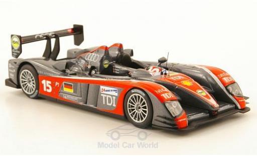 Modelauto Audi R10 course TDI No.15 24h Le Mans 2009 C.Albers/C.Bakkerud/G.Mondini 1/43 IXO