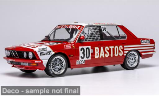 Modelauto Bmw 528 etcc i (E28) No.30 24h Spa 1982 1/18 IXO