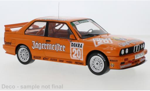Modelauto Bmw M3 dtm (E30) No.20 N&Atilde;&frac14;rburgring 1992 W.Gardner 1/18 IXO