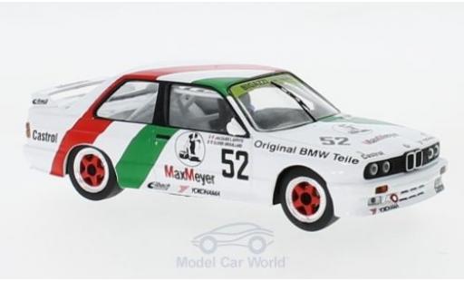Modelauto Bmw M3 etcc (E30) No.52 Bigazzi 1988 J.Laffite/O.Grouillard 1/43 IXO
