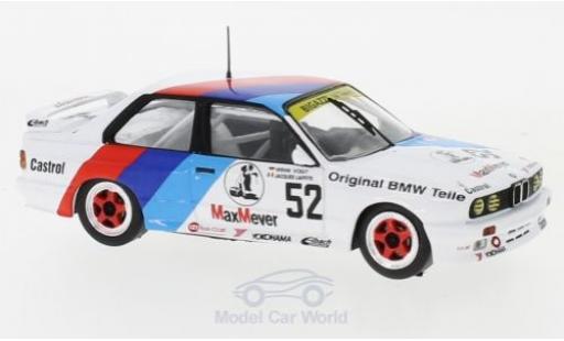 Modelauto Bmw M3 etcc (E30) No.52 Bigazzi M Team 1988 J.Laffite/W.Vogt 1/43 IXO