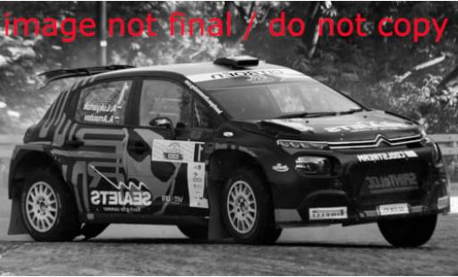 Modelauto Citroen C3 Rally2 No.1 Racing Seajets ERC Rally Polen 2021 1/43 IXO