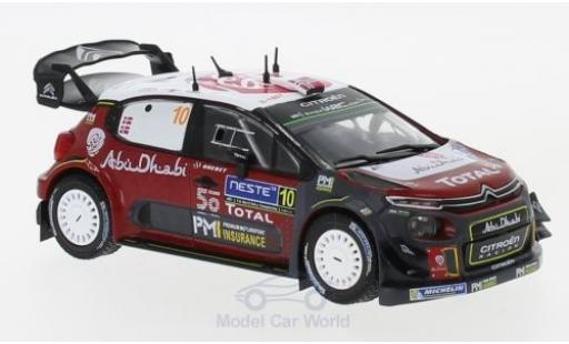Modelauto Citroen C3 WRC No.10 Rally WM Rally Finnland 2018 M.Ostberg/T.Eriksen 1/43 IXO